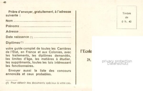 Paris 75 Hotel particulier de l’Ecole Speciale d – Bild 2
