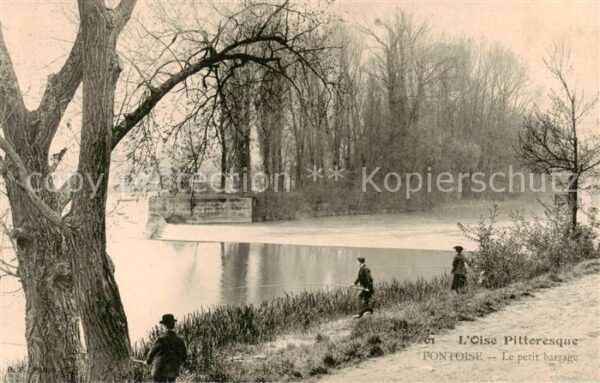Pontoise 95 Val-d Oise Le petit barrage