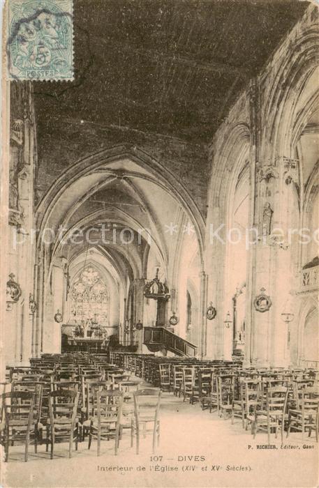 Dives 60 Oise Interieur de l’Eglise