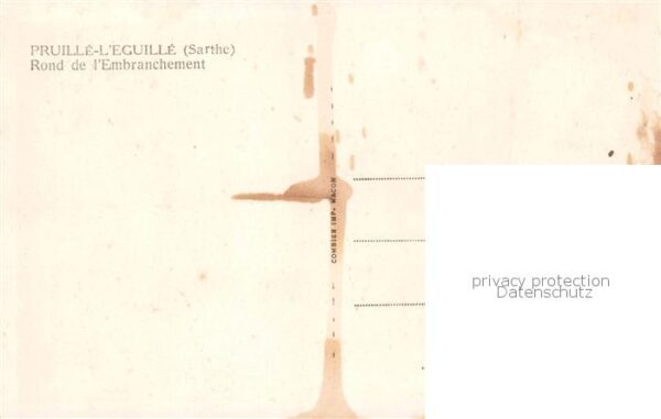 Pruille-l Eguille 72 Sarthe Rond de l'Embranchement – Bild 2