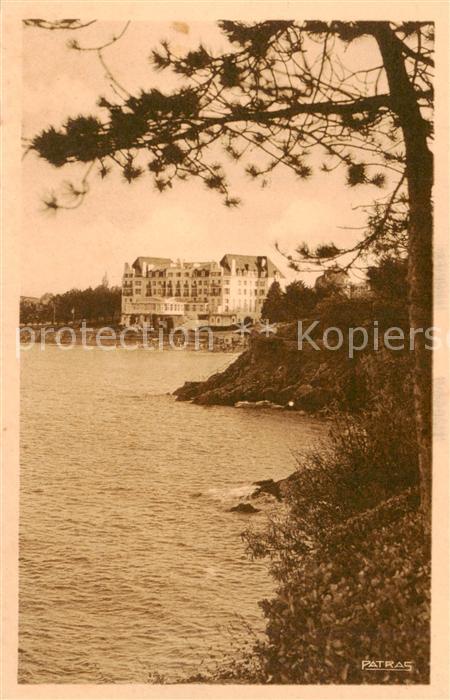 St-Lunaire 35 Le Grand Hotel a maree haute