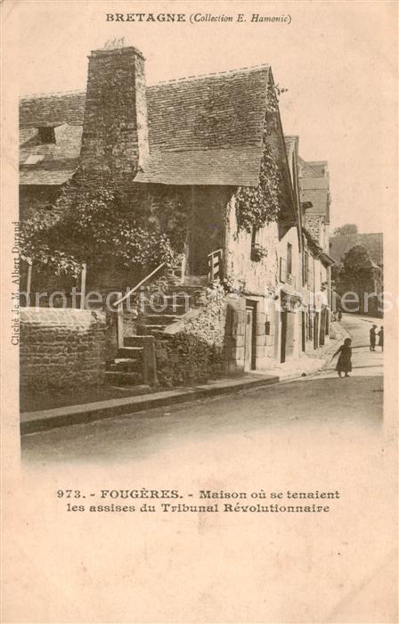 Fougeres 35 Maison ou se tennaient les assises du T