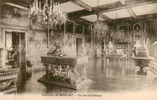 Mouchy-le-Chatel 60 Oise Chateau de Mouchy Le Grand Salon