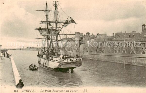 Dieppe 76 Le Pont Tournant du Potlet