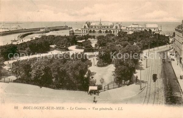 Boulogne 62-sur-Mer Le Casino Vue generale