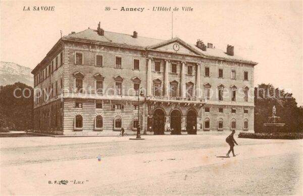 Annecy 74 Haute-Savoie Hotel de Ville