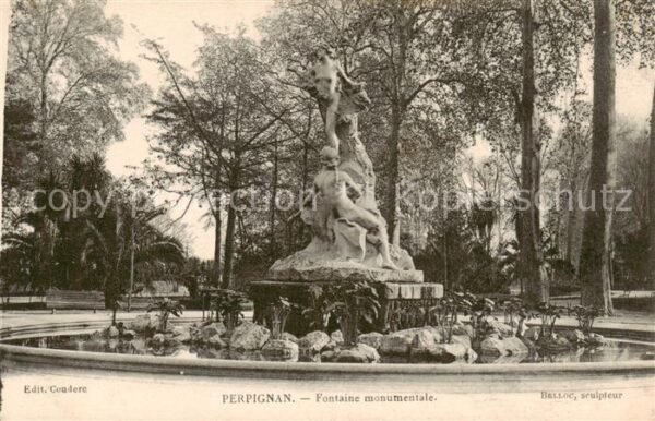 Perpignan Fontaine monumentale