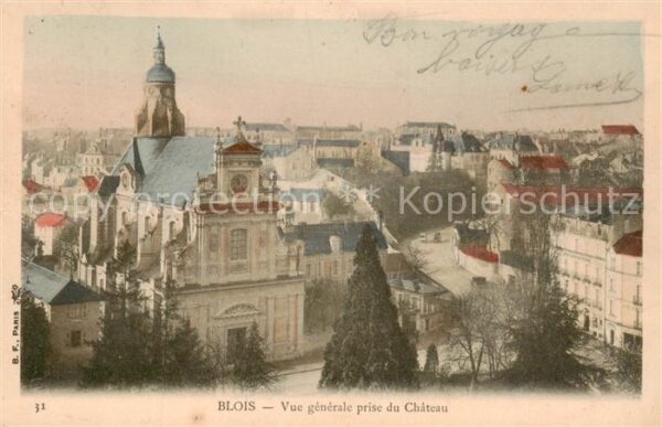 Blois 41 Vue generale prise du Chateau