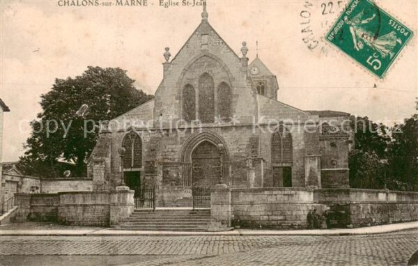 Chalons-sur-Marne 51 Eglise St Jean