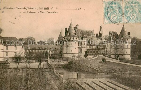 Mesnieres-en-Bray 76 Chateau Vue d_ensemble