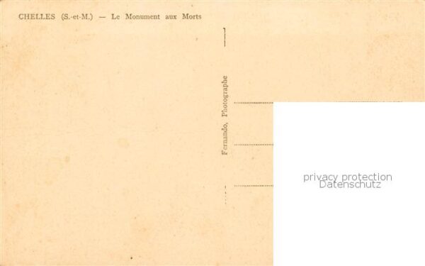 Chelles  77 Seine-et-Marne Le Monument aux Morts – Bild 2