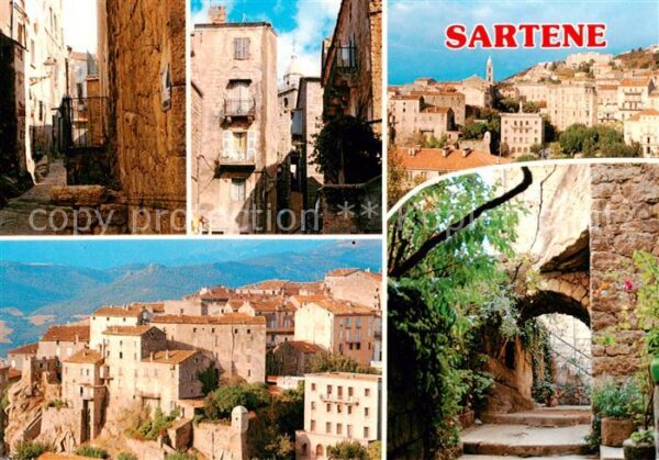 Sartene 2A Corse-du-Sud Ses vieilles rues aux voutes de pierres
