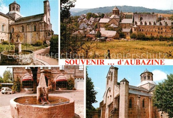 Aubazine Aubazines 19 Correze Le village et son eglise abbatiale