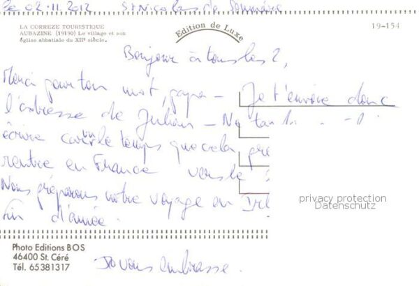 Aubazine Aubazines 19 Correze Le village et son eglise abbatiale – Bild 2