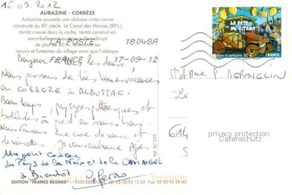 Aubazine Aubazines 19 Correze possede une abbaye cistercienne le Cana – Bild 2