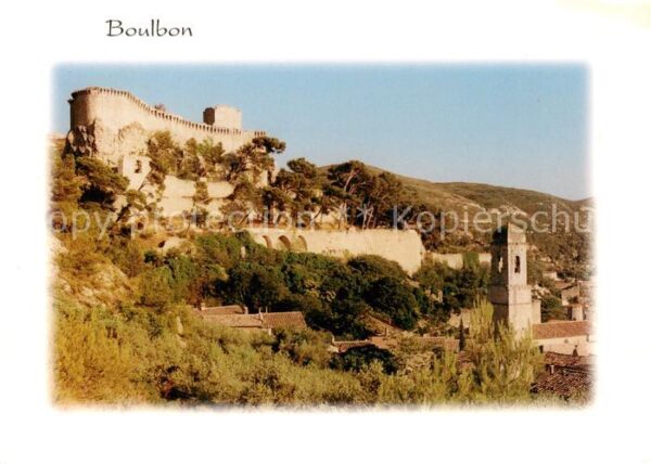 Boulbon 13 Vue generale et le Chateau Feodal