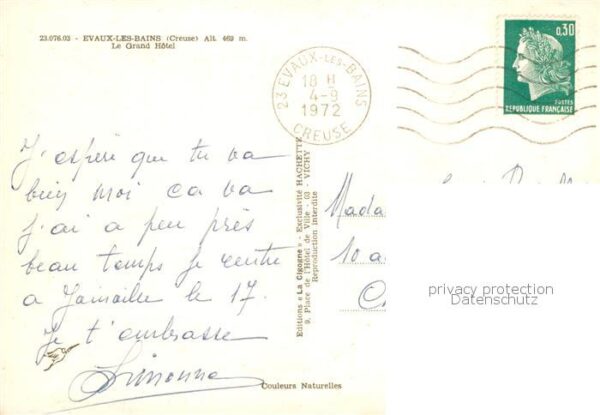 Evaux-les-Bains Le Grand Hotel – Bild 2