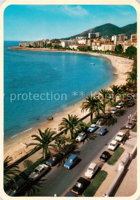 Ajaccio Corse 2A Le Boulevard Lantivy et la Plage