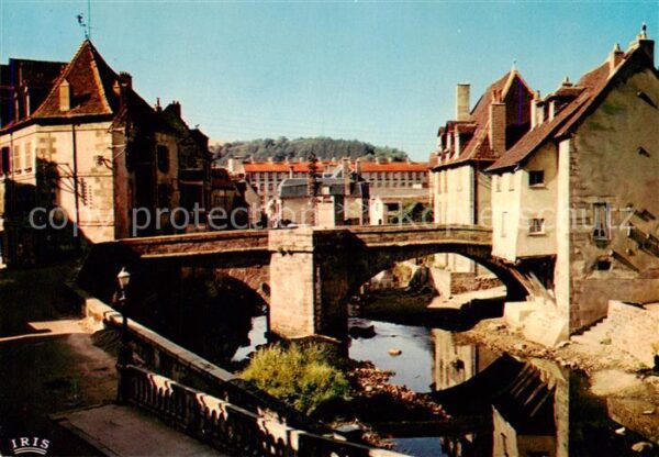 Aubusson Creuse Le pont de la Terrade