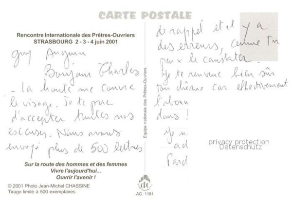 Strasbourg 67 Alsace Rencontre Internationale des Pretres Ou – Bild 2