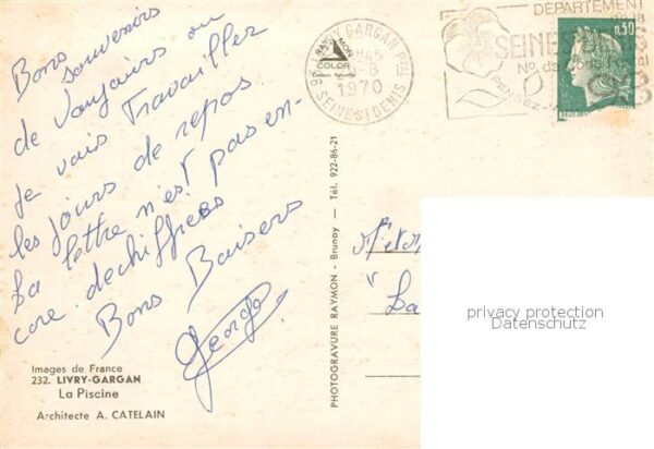 Livry-Gargan 93 Seine-Saint-Denis La Piscine – Bild 2