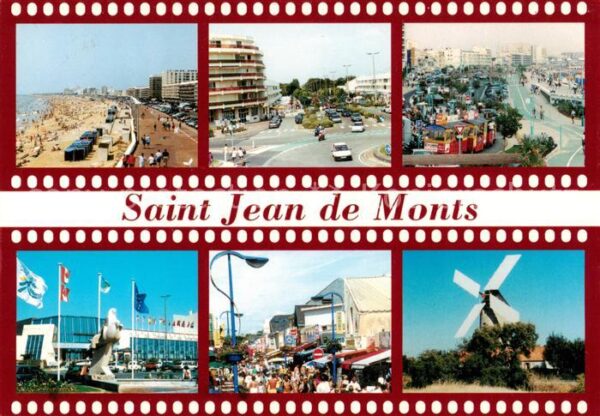Saint-Jean-de-Monts Esplanade Palais des Congres Rue Pieton