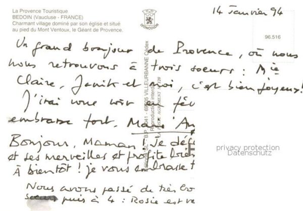 Bedoin Le village par son eglise et situe au p – Bild 2