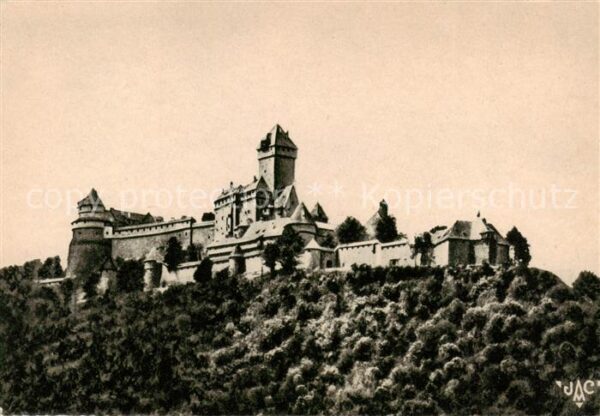 Haut-Koenigsbourg Hohkoenigsburg Vue d_ensemble