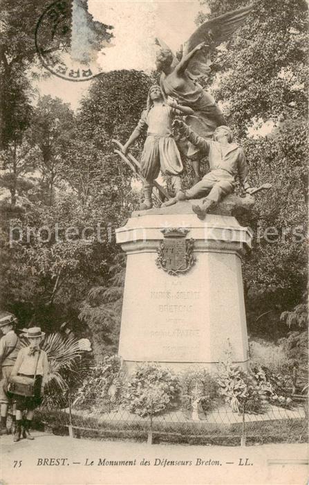 Brest 29 Le Monument des Difenseurs Breton