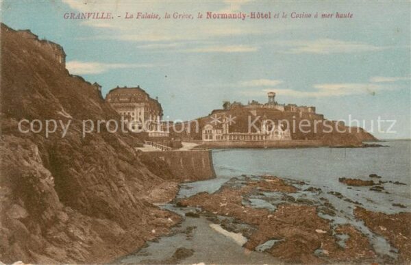 Granville 50 Manche La Falaise la Greve le Normandy Hotel e
