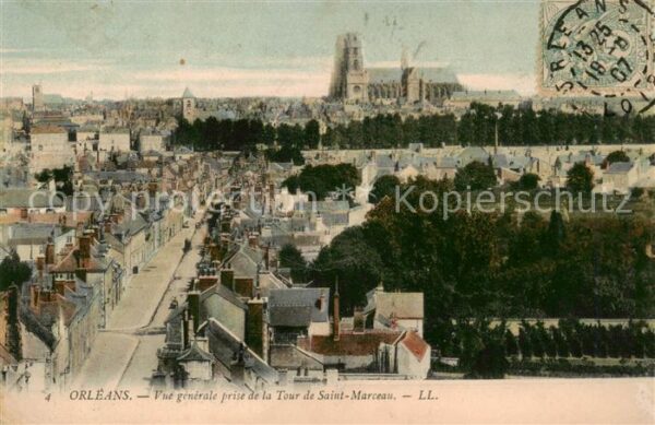 Orleans 45 Loiret Vue generale prise de la Tour de Saint