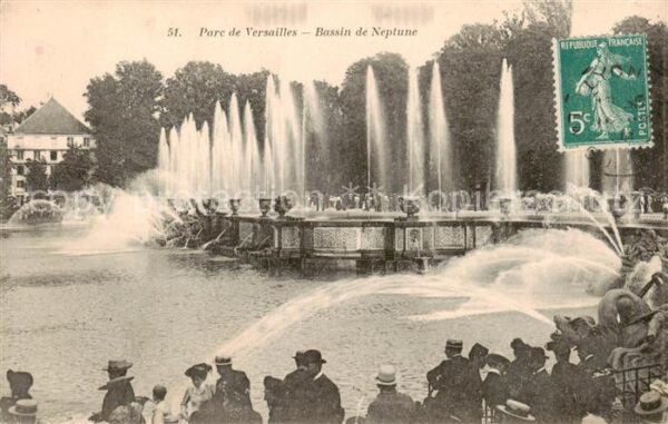 Versailles 78 Parc de Versailles Bassin de Neptune