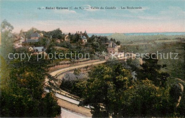 Saint-Brieuc 22 Cotes-d Armor Vallee du Gouedic Les Boulevards