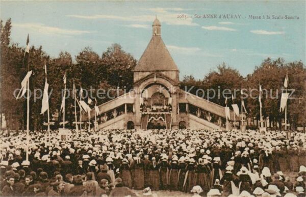 Ste-Anne-d Auray Messe a la Scale Santa