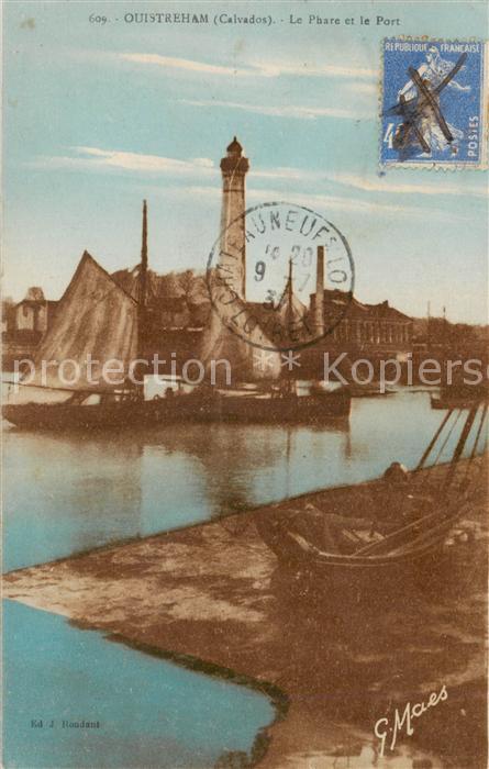 Ouistreham 14 Le Phare et le Port