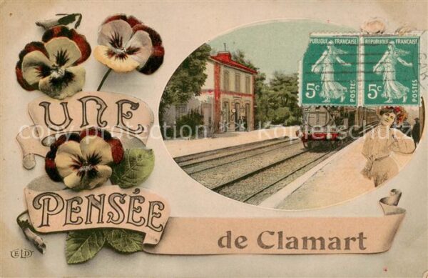 Clamart 92 Hauts-de-Seine Une Pensee de Clamart