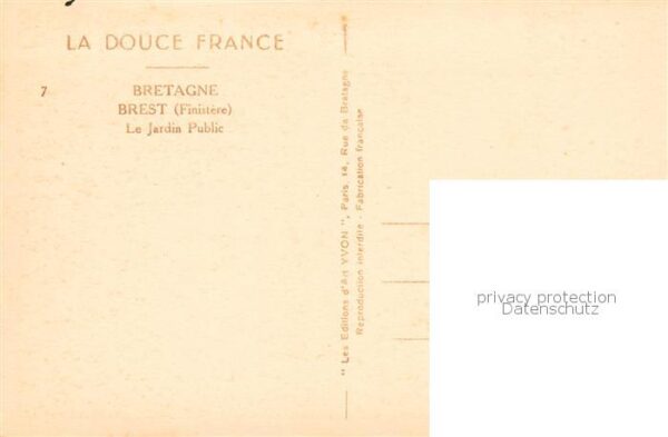 Brest 29 Le Jardin Public – Bild 2