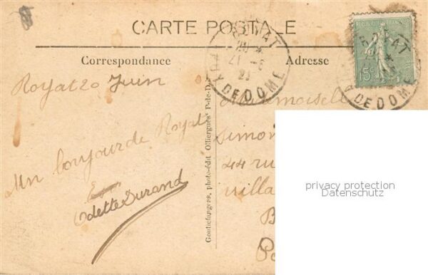 Clermont  63-Ferrand Placa de Jauda – Bild 2