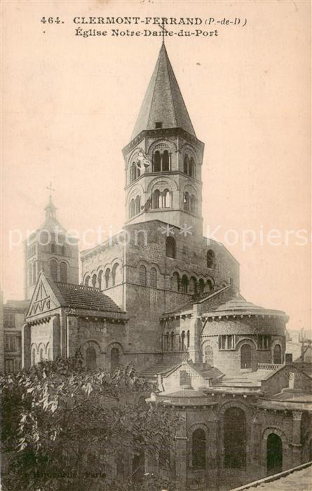 Clermont  63-Ferrand Eglise Notre Dame du Port
