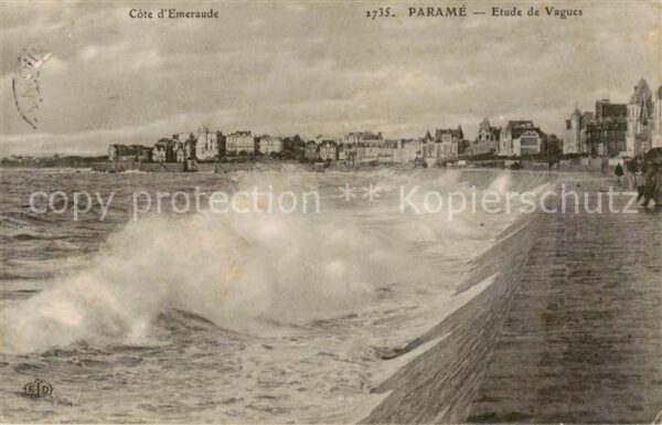 Parame St-Malo 35 Etude de Vagues