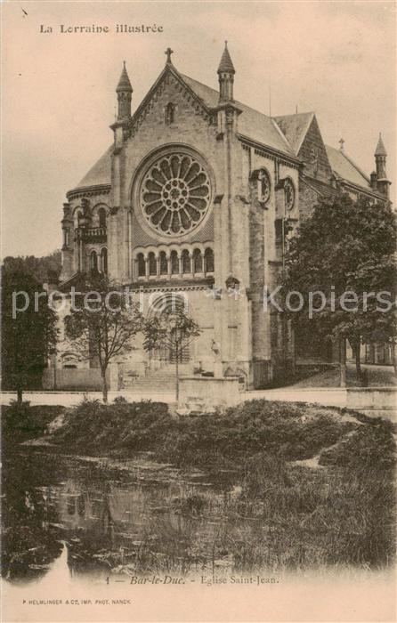 Bar-le-Duc 55 Eglise Saint Jean