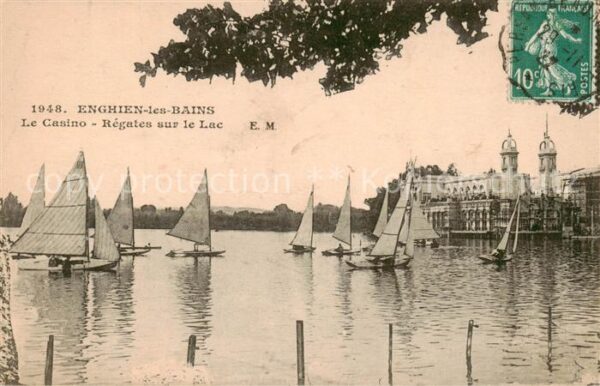 Enghien-les-Bains 95 Val-d Oise Le Casino Regales sur le Lac