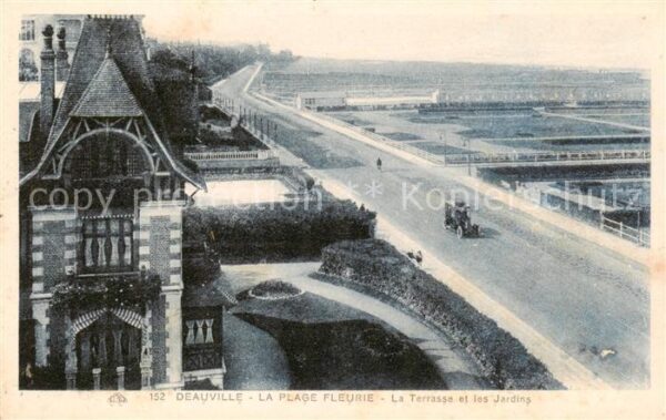 Deauville-sur-Mer La Terrasse et les Jardins
