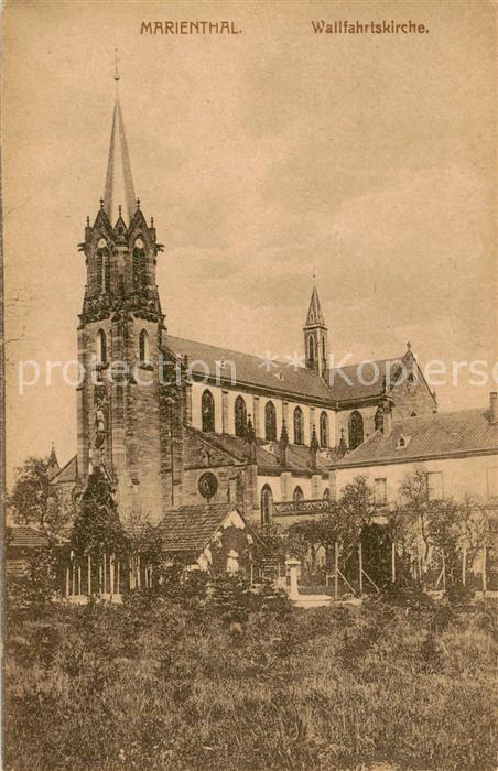 Marienthal 67 Alsace Wallfahrtskirche