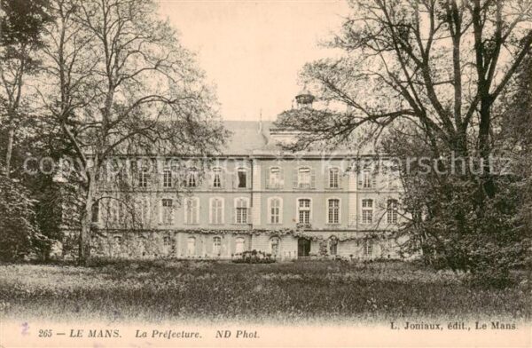 Le Mans Sarthe La Prefecture