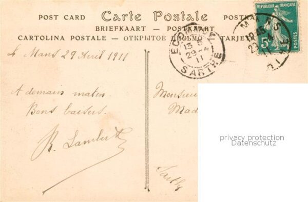 Le Mans Sarthe La Prefecture – Bild 2