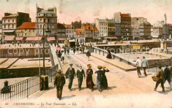 Cherbourg 50 Le Pont Tournant