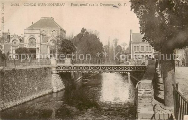 Conde-sur-Noireau Pont neuf sur la Druance