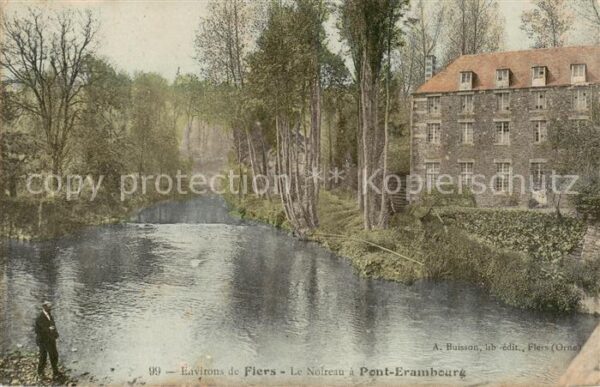 Flers 61 Orne Le Noireau a Pont Erambourg