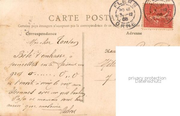Flers 61 Orne Le Noireau a Pont Erambourg – Bild 2